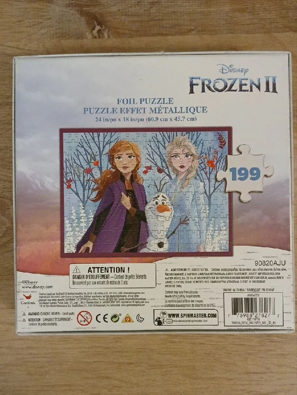 Disney Frozen II Foil Puzzle - Anna, Elsa & Olaf
